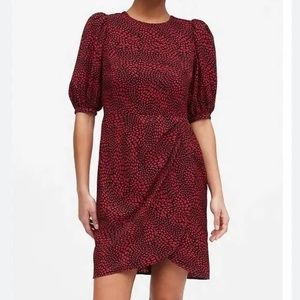 Banana Republic Puff Sleeve Sheath Dress size 4